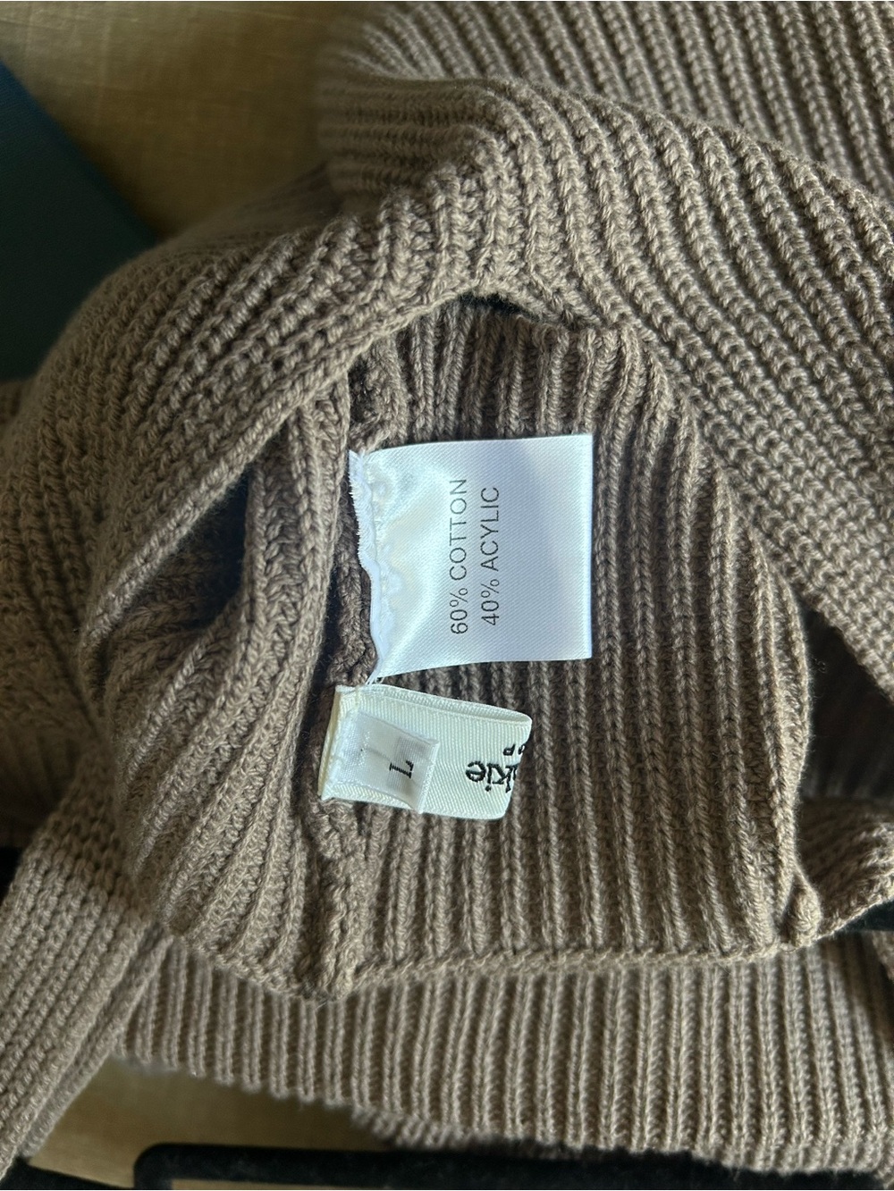 Frankie Shop Knit Crop Tank Top Size L - Picture 3 of 3